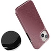 image:imageCasely iPhone 15 Case  Moody Monochrome  Bordeaux Rose  Compatible with MagSafe  Classic Ultra Thin Design