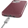 image:imageCasely iPhone 15 Case  Moody Monochrome  Bordeaux Rose  Compatible with MagSafe  Classic Ultra Thin Design