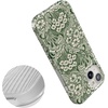 image:imageCasely iPhone 15 Case  Mystic Meadow  Green Gardens  Compatible with MagSafe  Classic Ultra Slim Design