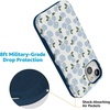 image:imageCasely iPhone 15 Case  Nantucket Cottage  Blue Hydrangea  Bold Protective Design  Compatible with MagSafe