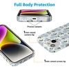 image:imageCasely iPhone 15 Case  Nantucket Cottage  Blue Hydrangea  Compatible with MagSafe  Classic Ultra Slim Design