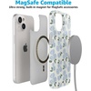 image:imageCasely iPhone 15 Case  Nantucket Cottage  Blue Hydrangea  Compatible with MagSafe  Classic Ultra Slim Design