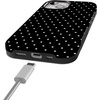 image:imageCasely iPhone 15 Case  On the Dot  Black Polka Dot  Bold Protective Design  Compatible with MagSafe