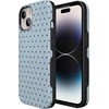 image:imageCasely iPhone 15 Case  On the Dot  Blue amp Brown Polka Dot  Bold Protective Design  Compatible with MagSafe