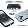 image:imageCasely iPhone 15 Case  On the Dot  Blue amp Brown Polka Dot  Bold Protective Design  Compatible with MagSafe