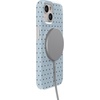 image:imageCasely iPhone 15 Case  On the Dot  Blue amp Brown Polka Dot  Compatible with MagSafe  Classic Ultra Slim Design