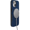 image:imageCasely iPhone 15 Case  On the Dot  Navy Polka Dot  Bold Protective Design  Compatible with MagSafe