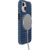 image:imageCasely iPhone 15 Case  On the Dot  Navy Polka Dot  Compatible with MagSafe  Classic Ultra Slim Design