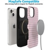 image:imageCasely iPhone 15 Case  On the Dot  Pink amp Brown Polka Dot  Bold Protective Design  Compatible with MagSafe