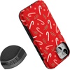 image:imageCasely iPhone 15 Case  Peppermint Kiss  Candy Cane  Bold Protective Design  MagSafe Compatible Design