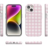 image:imageCasely iPhone 15 Case  Pink Plaid  Sunday Best  Compatible with MagSafe  Classic Ultra Slim Design