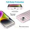 image:imageCasely iPhone 15 Case  Pink Plaid  Sunday Best  Compatible with MagSafe  Classic Ultra Slim Design