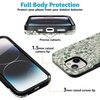 image:imageCasely iPhone 15 Case  Sage Garden  Green Floral  Bold Protective Design  Compatible with MagSafe