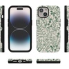 image:imageCasely iPhone 15 Case  Sage Garden  Green Floral  Bold Protective Design  Compatible with MagSafe