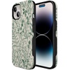 image:imageCasely iPhone 15 Case  Sage Garden  Green Floral  Bold Protective Design  Compatible with MagSafe
