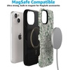 image:imageCasely iPhone 15 Case  Sage Garden  Green Floral  Bold Protective Design  Compatible with MagSafe