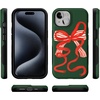 image:imageCasely iPhone 15 Case  Santas Favorite  Holiday Bow  Bold Protective Design  MagSafe Compatible Design