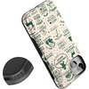 image:imageCasely iPhone 15 Case  Santas Stamps  Holiday Market  Bold Protective Design  MagSafe Compatible Design