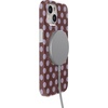 image:imageCasely iPhone 15 Case  Spotted in SoHo  Burgundy Polka Dot  Compatible with MagSafe  Classic Ultra Slim Design