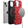 image:imageCasely iPhone 15 Case  Stocking Stuffer  Christmas Knit  Bold Protective Design  MagSafe Compatible Design