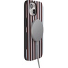 image:imageCasely iPhone 15 Case  Sunday in Brooklyn  Chocolate Blue Stripes  Bold Protective Design  Compatible with MagSafe