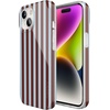 image:imageCasely iPhone 15 Case  Sunday in Brooklyn  Chocolate Blue Stripes  Compatible with MagSafe  Classic Ultra Slim Design