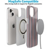 image:imageCasely iPhone 15 Case  Sunday in Brooklyn  Chocolate Blue Stripes  Compatible with MagSafe  Classic Ultra Slim Design