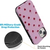 image:imageCasely iPhone 15 Case  Very Cherry  Painted Cherries  Bold Protective Design  MagSafe Compatible Design