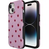 image:imageCasely iPhone 15 Case  Very Cherry  Painted Cherries  Bold Protective Design  MagSafe Compatible Design