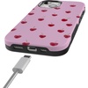 image:imageCasely iPhone 15 Case  Very Cherry  Painted Cherries  Bold Protective Design  MagSafe Compatible Design