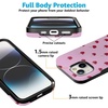 image:imageCasely iPhone 15 Case  Very Cherry  Painted Cherries  Bold Protective Design  MagSafe Compatible Design