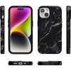 image:imageCasely iPhone 15 Case  Wild at Heart  Tiger  Compatible with MagSafe  Classic Ultra Thin DesignBlack Pearl Marble