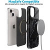 image:imageCasely iPhone 15 Case  Wild at Heart  Tiger  Compatible with MagSafe  Classic Ultra Thin DesignBlack Pearl Marble