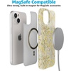 image:imageCasely iPhone 15 Case  Wild at Heart  Tiger  Compatible with MagSafe  Classic Ultra Thin DesignBoho Blooms  Golden Floral