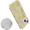 image:imageCasely iPhone 15 Case  Wild at Heart  Tiger  Compatible with MagSafe  Classic Ultra Thin DesignBoho Blooms  Golden Floral