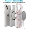 image:imageCasely iPhone 15 Case  Wild at Heart  Tiger  Compatible with MagSafe  Classic Ultra Thin DesignCoquette Girlie  Pastel Bows