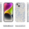 image:imageCasely iPhone 15 Case  Wild at Heart  Tiger  Compatible with MagSafe  Classic Ultra Thin DesignCupids Canvas  Periwinkle Floral