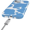 image:imageCasely iPhone 15 Case  Wild at Heart  Tiger  Compatible with MagSafe  Classic Ultra Thin DesignCurrent MOOd  Light Blue Cow Print