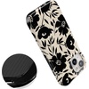 image:imageCasely iPhone 15 Case  Wild at Heart  Tiger  Compatible with MagSafe  Classic Ultra Thin DesignDark Fantasy  Contrast Floral