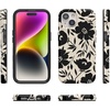 image:imageCasely iPhone 15 Case  Wild at Heart  Tiger  Compatible with MagSafe  Classic Ultra Thin DesignDark Fantasy  Contrast Floral