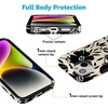 image:imageCasely iPhone 15 Case  Wild at Heart  Tiger  Compatible with MagSafe  Classic Ultra Thin DesignDark Fantasy  Contrast Floral