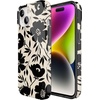 image:imageCasely iPhone 15 Case  Wild at Heart  Tiger  Compatible with MagSafe  Classic Ultra Thin DesignDark Fantasy  Contrast Floral