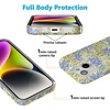 image:imageCasely iPhone 15 Case  Wild at Heart  Tiger  Compatible with MagSafe  Classic Ultra Thin DesignDream Garden  Cottagecore Case