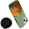 image:imageCasely iPhone 15 Case  Wild at Heart  Tiger  Compatible with MagSafe  Classic Ultra Thin DesignEndless Peaks  Colorblock Mountain