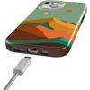 image:imageCasely iPhone 15 Case  Wild at Heart  Tiger  Compatible with MagSafe  Classic Ultra Thin DesignEndless Peaks  Colorblock Mountain