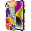 image:imageCasely iPhone 15 Case  Wild at Heart  Tiger  Compatible with MagSafe  Classic Ultra Thin DesignFlower Patch  MultiColor Floral