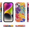image:imageCasely iPhone 15 Case  Wild at Heart  Tiger  Compatible with MagSafe  Classic Ultra Thin DesignFlower Patch  MultiColor Floral
