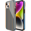 image:imageCasely iPhone 15 Case  Wild at Heart  Tiger  Compatible with MagSafe  Classic Ultra Thin DesignGo New York  Blue  Orange Stripes