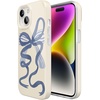 image:imageCasely iPhone 15 Case  Wild at Heart  Tiger  Compatible with MagSafe  Classic Ultra Thin DesignHeartstrings  Blue Bow