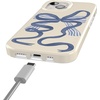 image:imageCasely iPhone 15 Case  Wild at Heart  Tiger  Compatible with MagSafe  Classic Ultra Thin DesignHeartstrings  Blue Bow